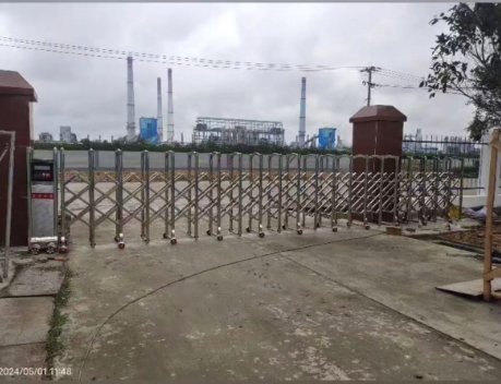 无轨湛江电动伸缩门的安装方法。