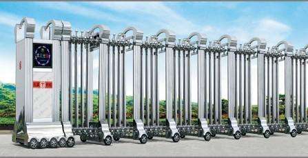 电动伸缩门安装